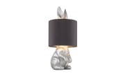 Tischleuchte Rabbit, silberfarbig