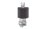 Tischleuchte Rabbit, silberfarbig