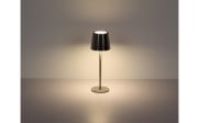 Akku-Tischleuchte Vancouver, nickel, inkl. USB-Kabel