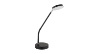 LED-Tischleuchte Silvio, schwarz, inkl. Memoryfunktion