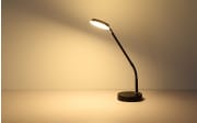LED-Tischleuchte Silvio, schwarz, inkl. Memoryfunktion