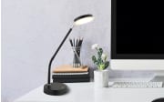 LED-Tischleuchte Silvio, schwarz, inkl. Memoryfunktion