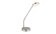 LED-Tischleuchte Silvio, nickel, inkl. Memoryfunktion