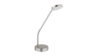 LED-Tischleuchte Silvio, nickel, inkl. Memoryfunktion