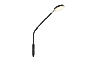 LED-Standleuchte Silvio, schwarz, inkl. Memoryfunktion