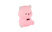Akku-Tischleuchte Teddy, weiß, inkl. RGB-Farbwechsler