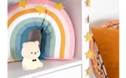 Akku-Tischleuchte Teddy, weiß, inkl. RGB-Farbwechsler