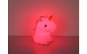 Akku-Tischleuchte Unicorn, weiß, inkl. RGB-Farbwechsler