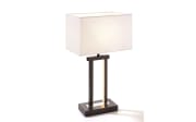 LED-Tischleuchte Domo in schwarz/weiß, 55 cm