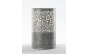Tischleuchte Vintage, grau, 25 cm