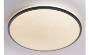 LED-Deckenleuchte Ariz CCT, schwarz/weiß, 49 cm
