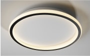 LED-Deckenleuchte Flow, schwarz/weiß, 40 cm