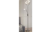 LED-Standleuchte Seattle II, silberfarbig, inkl. Dimmfunktion 