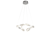 LED-Pendelleuchte Enni, Aluminium, 150 cm
