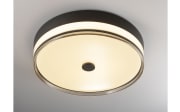 LED-Deckenleuchte Sorano, schwarz, 50 cm