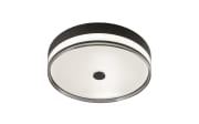 LED-Deckenleuchte Sorano, schwarz, 50 cm