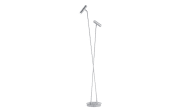 LED-Standleuchte Tom, nickel matt, 140 cm