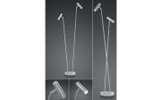 LED-Standleuchte Tom, nickel matt, 140 cm