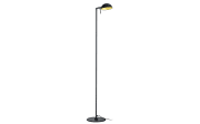 LED-Standleuchte Samy, schwarz, 130 cm, 1 flammig