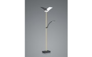 LED-Standleuchte Delara, champagner/schwarz, 182 cm