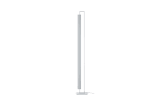 LED-Stehleuchte Box, aluminium, 120 cm