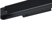 LED-Wandleuchte Box, schwarz, 40 cm
