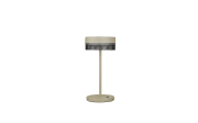 LED-Akku-Tischleuchte, sand, 30 cm