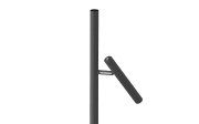 LED-Akku-Standleuchte Streak, schwarz, inkl. Tastdimmer