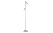 Standleuchte Streak, sandfarbig, 163 cm, inkl. Tastdimmer