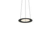 LED-Pendelleuchte Haley, schwarz, inkl. CCT und Höhenverstellung