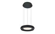 LED-Pendelleuchte Lys, schwarz, inkl. CCT und Höhenverstellung