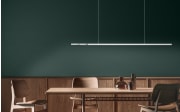 LED-Pendelleuchte Ole, aluminium, inkl. CCT und Fernbedienung