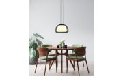 LED-Pendelleuchte Luxxo, grau, 1-flammig, inkl. Fernbedienung 