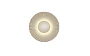 LED-Wandleuchte Shelly, sandfarbig