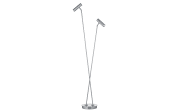 LED-Stehleuchte Tom Pro, nickel, inkl. CCT Funktion