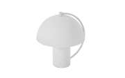 LED-Akkutischleuchte Hedda, weiß, 17 cm, inkl. CCT und Touchdimmer 