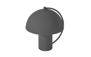 LED-Akkutischleuchte Hedda, schwarz, 27 cm, inkl. CCT und Touchdimmer 