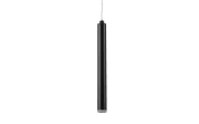 LED-Pendelleuchte Tubular, schwarz, 115 cm
