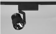 LED-Strahler DUOline in schwarz matt, 23 cm