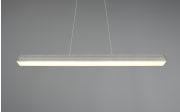 LED-Pendelleuchte DUOline in nickel matt, 90 cm