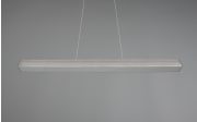 LED-Pendelleuchte DUOline in nickel matt, 90 cm