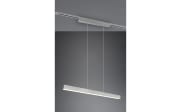 LED-Pendelleuchte DUOline in nickel matt, 90 cm