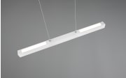 LED-Pendelleuchte DUOline in weiß matt, 90 cm