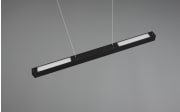 LED-Pendelleuchte DUOline in schwarz matt, 90 cm