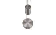 LED-Pendelleuchte Franklin, nickel matt, 14 cm