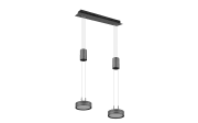 LED-Pendelleuchte Franklin, anthrazit, 55 cm