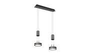 LED-Pendelleuchte Franklin, anthrazit, 55 cm