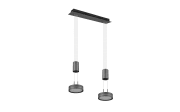 LED-Pendelleuchte Franklin, anthrazit, 55 cm