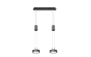 LED-Pendelleuchte Franklin, anthrazit, 55 cm