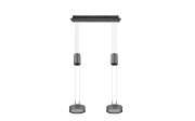 LED-Pendelleuchte Franklin, anthrazit, 55 cm